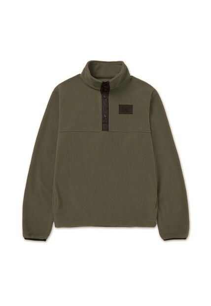 Buzo Hombre CAT POLAR FLEECE HALF SN Verde CAT