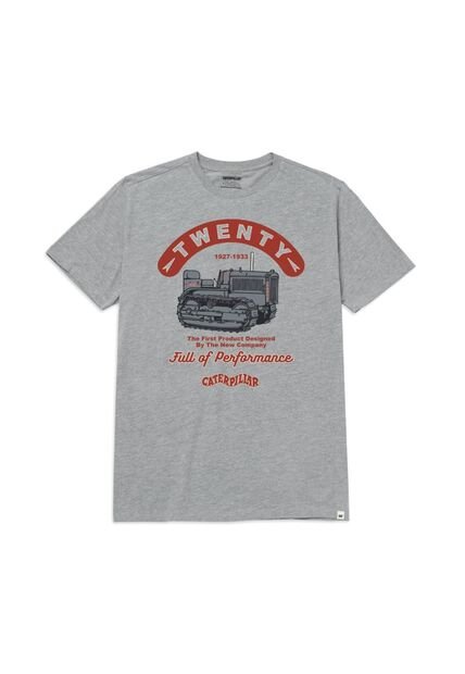 Camiseta Hombre CAT PROJECTS GRAPHIC TEE Gris 3 CAT