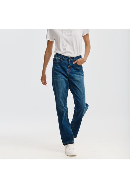 Pantalon MUJER TRIBLEND STRETCH DEN 4070046-3SN CAT