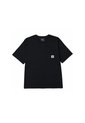 Camiseta Hombre Cat Solid Pocket Label T Negro CAT de CAT