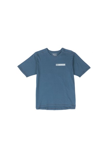 Camiseta Hombre Cat Graphic Tee Azul CAT