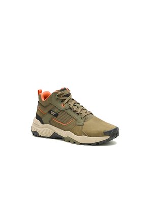 Bota Hombre Cat Grapple Leather Mid Verde CAT