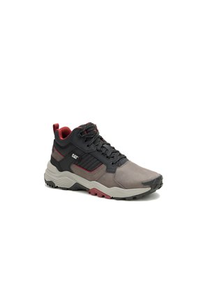 Bota Hombre Cat Grapple Leather Mid Gris CAT