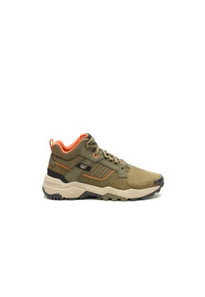 Bota Hombre Cat Grapple Leather Mid Verde CAT
