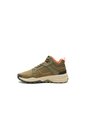 Bota Hombre Cat Grapple Leather Mid Verde CAT de CAT