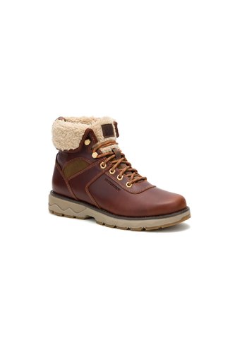 Bota Mujer Cat Fandom Roll Down Fur Marrón CAT CAT