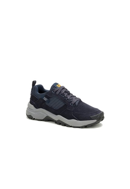 Tenis Hombre Cat Grapple Suede Azul CAT