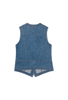 Chaleco Mujer Cat Fashion Denim Vest Azul CAT