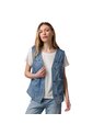 Chaleco Mujer Cat Fashion Denim Vest Azul CAT de CAT