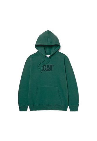 Buzo Hombre Cat Fleece Cat Logo Pull Verde CAT CAT