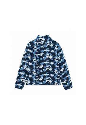 Buzo Hombre Cat Microfleece Full Zip Celeste CAT