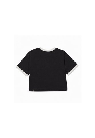 Camiseta Mujer Cat Caterpillar Ringer C Negro CAT CAT