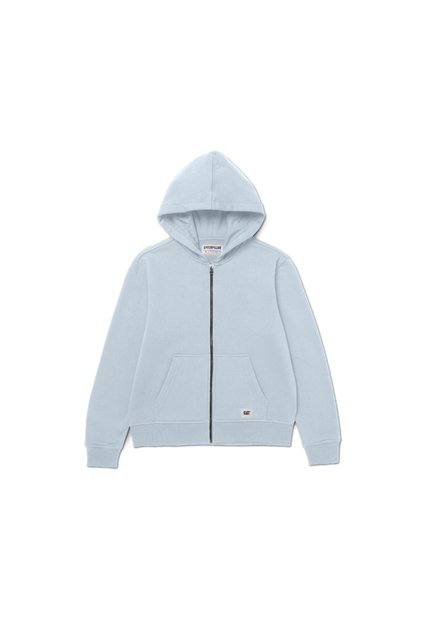 Buzo Mujer Cat W Cat Patch Full Zip Azul CAT