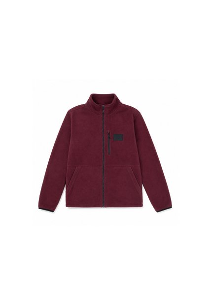 Buzo Hombre Cat Microfleece Full Zip Morado CAT