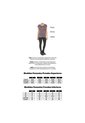Camiseta Mujer Cat Crop Metallic Graphi Blanco CAT de CAT