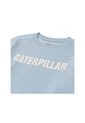 Buzo Hombre Cat Caterpillar Logo Cre Azul CAT de CAT