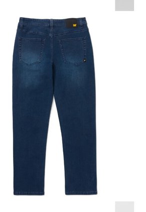 Pantalon CAT Hombre TRIBLEND STRETCH DEN Azul CAT