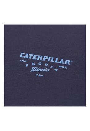 Camiseta CAT Hombre HERITAGE PEORIA GRAP Azul CAT