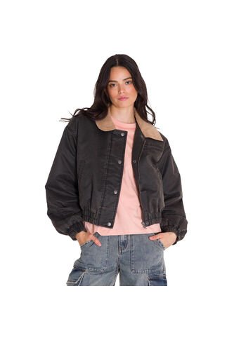 Chaqueta CAT Mujer WAXED TWILL CROPPED Marron CAT CAT