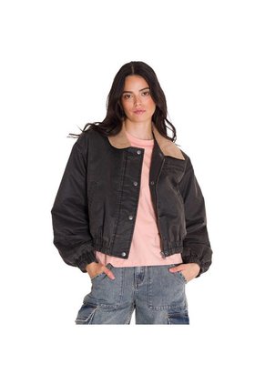 Chaqueta CAT Mujer WAXED TWILL CROPPED Marron CAT