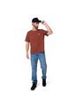 Camiseta CAT Hombre WESTERN GRAPHIC TEE Rojo CAT de CAT