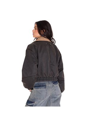 Chaqueta CAT Mujer WAXED TWILL CROPPED Marron CAT