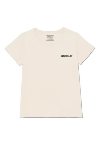 Camiseta CAT Mujer W CATERPILLAR LOGO T Negro CAT CAT
