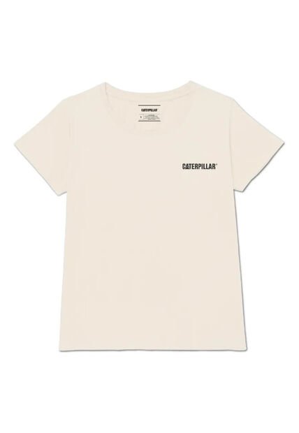 Camiseta CAT Mujer W CATERPILLAR LOGO T Negro CAT