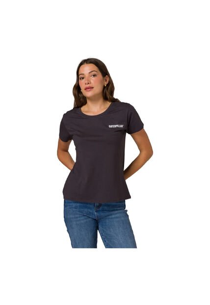 Camiseta CAT Mujer W CATERPILLAR LOGO T Blanco CAT
