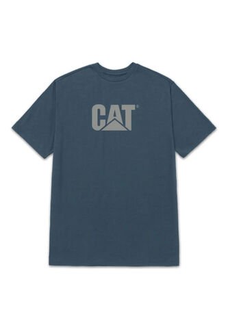 Camiseta CAT Hombre CAT LOGO TEE Azul CAT CAT