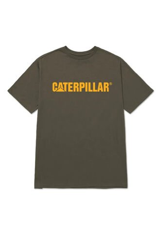 Camiseta CAT Hombre CATERPILLAR LOGO TEE Verde CAT CAT