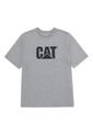 Camiseta CAT Hombre CAT LOGO TEE Gris CAT de CAT