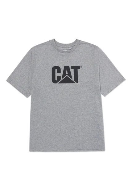 Camiseta CAT Hombre CAT LOGO TEE Gris CAT