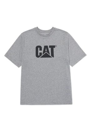 Camiseta CAT Hombre CAT LOGO TEE Gris CAT