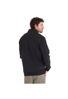 Buzo CAT Hombre MIDWEIGHT QUARTER ZI Negro CAT
