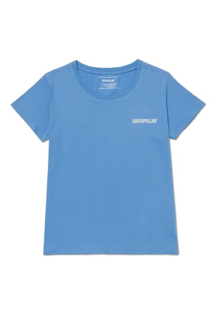 Camiseta CAT Mujer CATERPILLAR METALLIC Azul CAT