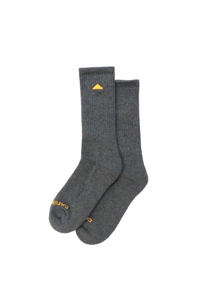 Medias Hombre CATERPILLAR CAT BASICS CREW SOCK DARK HEATHER GREY CAT