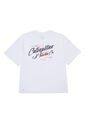 Camiseta CAT Mujer MOMENT IN TIME BOXY Blanco CAT de CAT