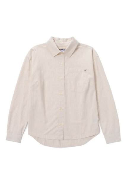 Camisa CAT Mujer OVERSIZED POPLIN SHI Gris CAT