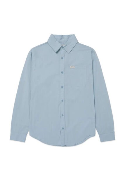 Camisa CAT Hombre CONVERTIBLE L/S POPL Azul CAT
