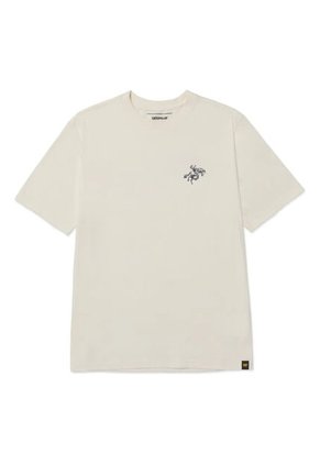 Camiseta CAT Hombre WESTERN URBAN GRAPHI Vainilla CAT