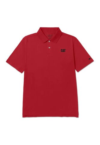 Camisa Polo CAT Hombre CAT LOGO PIQUE POLO Rojo CAT CAT