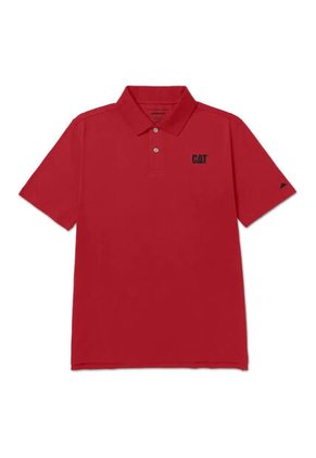 Camisa Polo CAT Hombre CAT LOGO PIQUE POLO Rojo CAT