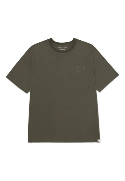 Camiseta CAT Hombre HERITAGE GRAPHIC TEE Verde CAT