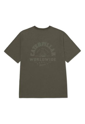 Camiseta CAT Hombre HERITAGE GRAPHIC TEE Verde CAT