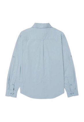 Camisa CAT Hombre CONVERTIBLE L/S POPL Azul CAT