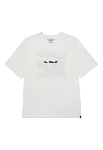 Camiseta CAT Hombre MOTO GRAPHIC TEE 4 Blanco CAT CAT
