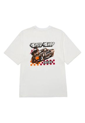 Camiseta CAT Hombre MOTO GRAPHIC TEE 4 Blanco CAT