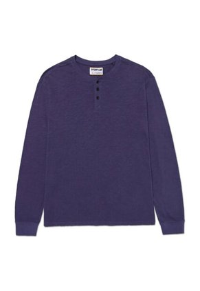 Camiseta CAT Hombre SLUB KNIT L/S HENLEY Gris CAT