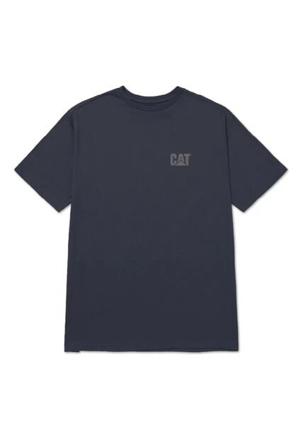 Camiseta CAT Hombre CAT SMALL LOGO TEE Azul CAT